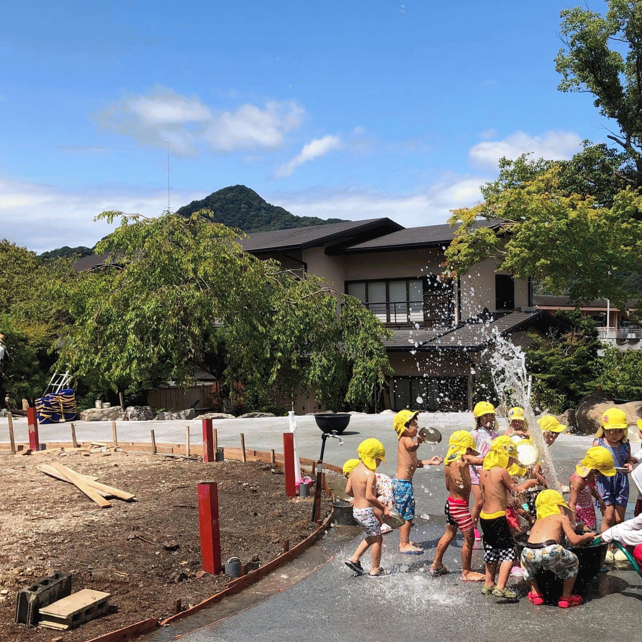 【静岡】「こどもたちによる《水遊び》はそのまま環境温度の低減という《貢献》に」正蓮寺・しょうれんじこども園 #4