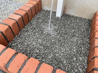 「立水栓とオコシコン驚異の組み合わせ」DIY・透水宣言