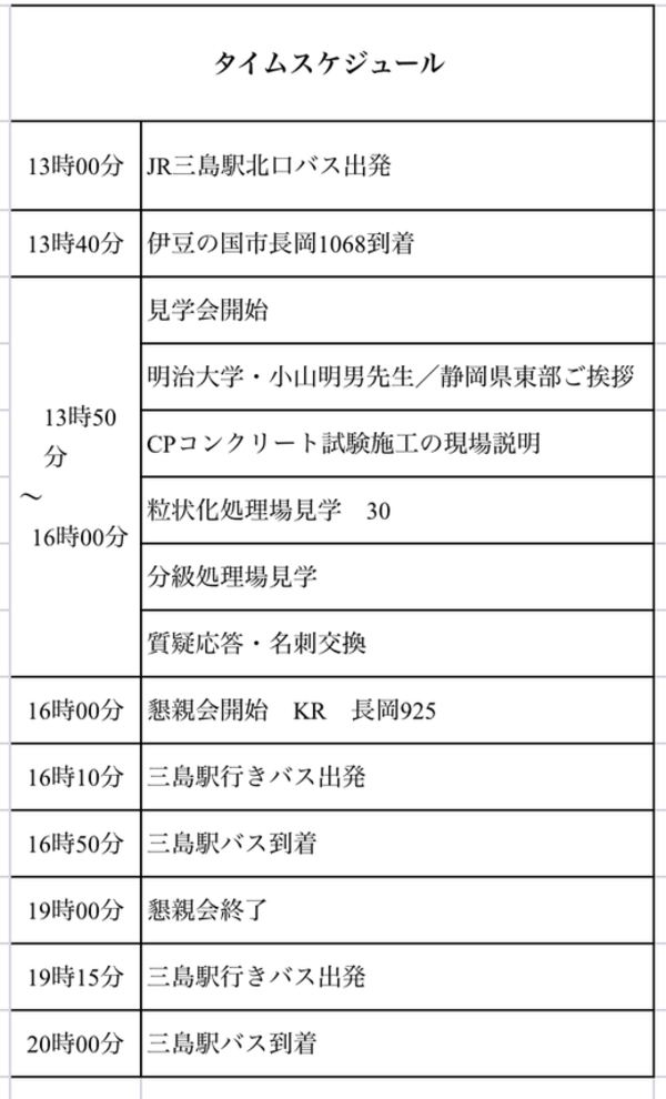 「仕切り直し！ RRCS主催の【残コンst】視察・懇親会の中身について」